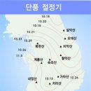 전국명산 단풍절정시기 이미지