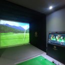 라운딩 스크린 골프 이미지