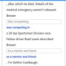 78 25/8/13 Robbie Brewer dies after medical emergency during race 이미지