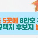 전국 5곳에 8만호 규모의 신규택지 후보지 발표 이미지