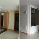 덕진-118 | 광양시 광양읍 서천변덕진 현관 3연동 고시 중문 설치 시공 후기