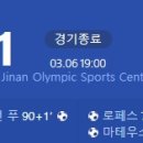 [23/24 AFC Champions League 8강 1차전] 산둥 타이산 vs 요코하마 F. 마리노스 골장면.gif 이미지