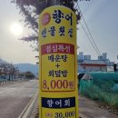 파리바게트 밀양삼문점 | 밀양향어회 회식장소 향어민물횟집 후기