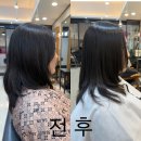 2243 | 전농동미용실 헤어라운지 볼륨매직 C컬 전후 후기