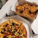 동키치킨앤피자 | 수원 매교 맘스터치 피자앤치킨 솔직후기