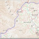 가천면 삼거리-좌 | 수도지맥 3구간(목통령-두리봉-남산-큰재).