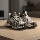 익스트림패션 | 발렌시아가 익스트림 로고 디테일 로우탑 스니커즈 신발 리뷰 사이즈 팁 정리