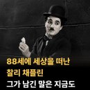 88세에 세상을 떠난 찰리 채플린 그가 남긴 말은 지금도 틀리지 않았다 이미지
