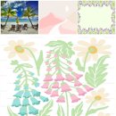 풀잎 위의 이슬 이미지