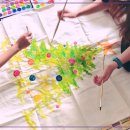 패브릭아트수채화 이미지