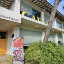 개울과 사람들 이미지