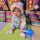 손바닥 글방. 시즌2 | 미니두두 스카프 봄시즌 입고 정보 &amp; 6개월 아기 문센룩 코디 기록