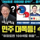 국민의 힘 난리났다ㅋ '수도권' 전멸!! 서울 지지율 대폭락!! 오늘자 여론조사 충격;;; 세부내역을 보니 역시... 언알바도 깜놀한 이미지