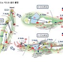 프리원배 디스크골프대회 홀맵/장소 아난티 클럽 이미지