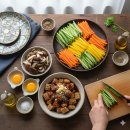 초록마을 운암점 | 콩고기를 활용한 구절판,구철판,콩고기 맛집