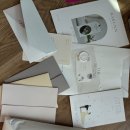 일러스트 청첩장 샘플 후기 / 바른손, 디어디어, 봄 카드, 보자기