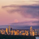 하늘에서 본 캐나다 도시 : 밴쿠버 이미지