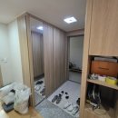 대구펜션목수의집 | [대구 반셀프 인테리어 2] 침산동 윤목수 목공 반매립 등석고작업 중문 문선리폼 후기