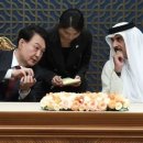 카타르서 LNG선 5조 수주, 사상최대 계약... 尹·타밈 국왕 정상회담 이미지