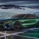 BMW M8 그란쿠페 디자인 이미지