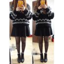 겨울니트코디세트 이미지