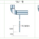 티 분기 후 리듀서 설치, 드레인 포켓 이미지