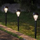 용두골마을태양광 | 전선 없는 별빛 감성 솔라콤 태양광 정원등 태양열 조명 가로등 잔디 LED 수정 구슬 후기