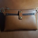 가죽 슬링백 제작 이미지