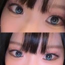 미인안경점 | (렌즈추천) 렌블링 퓨어블 오션블루 | 하파크리스틴 시크리티브 올리브 인생렌즈 내돈내산추천