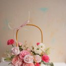 비누꽃 바구니 제작 이미지