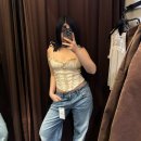 강남-177 | ZARA 자라 강남역점 방문기 | 페이크 스웨이드 자켓 포함 봄 아우터 3종 &amp; 데님·코르셋탑 실착 후기