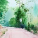 취미 수채화교실 이미지