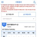 컴퓨터활용능력 1급 실기 이미지