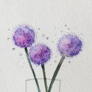 플러스펜 수채 캘리 이미지