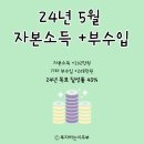 24년 5월 자본소득, 부수입 정리 (올해 목표 달성률 43%)