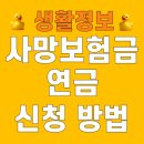 연금약국 | 사망보험금 연금 신청 방법 선지급 수령 전환