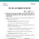 미국 1분기 GDP 성장률 평가 및 향후 전망 이미지