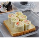 샌드위치와 런치메뉴 이미지