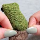 knitted frog 이미지