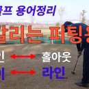 파크골프 용어정리 헷갈리는 퍼팅용어 설명 컵인(cup in) 홀 아웃(Hole out) 라이(Lie) 라인(Line) 퍼트(Putt) 이미지