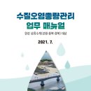 수질오염총량관리 업무매뉴얼(한강 상류수계 강원충북경북 대상), 2021.07, 원주지방환경청 이미지