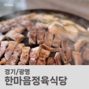 단체 모임, 아이들과 가기 좋은 바베큐 캠핑장! 광명 글램핑장 고깃집 한마음 정육식당 찐 이용 후기