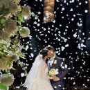 디테일테이블 | 퀸벨호텔 예식 후기 포토테이블 액자 피앙세포토 추천