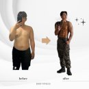 다윗 피트니스 | 안양일번가pt 건강에 위협을 느껴 시작한 피티 바디프로필까지의 과정