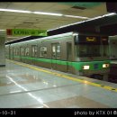 오늘 아침 찍은 부산지하철 2호선 이미지