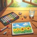 오일파스텔: 기초부터 명화그리기까지 | 오일파스텔 그림 배우기 풍경화 원데이클래스 취미 미술 후기