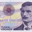 노르웨이 지폐 디자인. 이미지