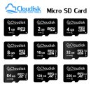 Clouddisk 마이크로 SD 메모리 카드, U3, 128GB, 64GB, 32GB, 256GB, V30, C10, 16GB, 8GB 이미지