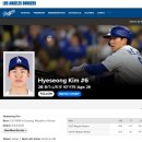 혜성슈퍼 | 2025년 김혜성 메이저리그 스탯 LA Dodgers 유틸리티 혜성킴