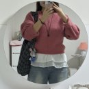 41190-01-07-159 | [4월 OOTD 봄 데일리룩] 니트레이어드코디 | 레더자켓코디 | 저지배럴팬츠 | 4월하객룩 | 봄블라우스...